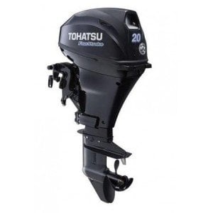 Tohatsu 20 Hp  EFI (enjeksiyon) Kısa Şaft Manuel Marşlı Trimli Deniz Motoru