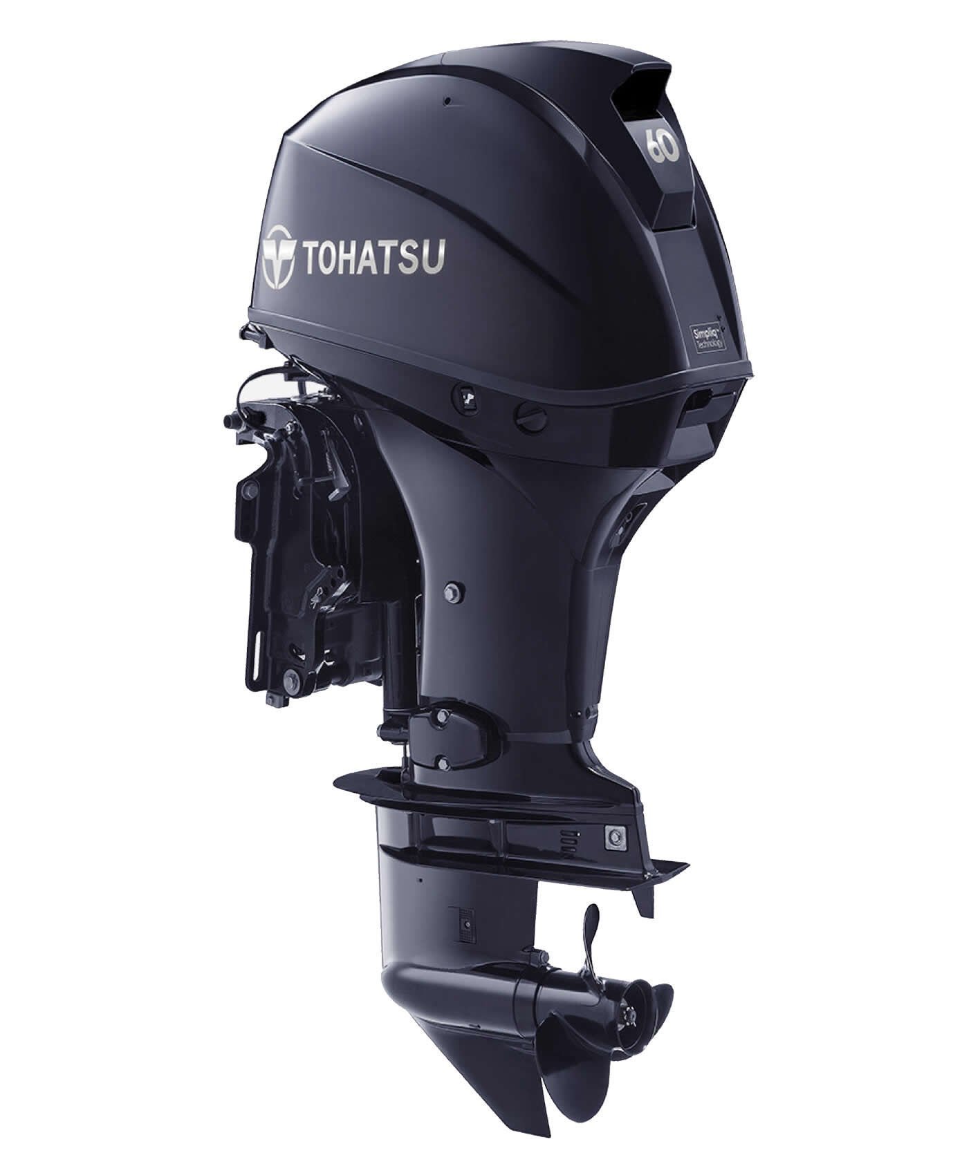 Tohatsu 60 Hp Uzun Şaft Marşlı Manuel Trimli