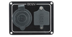 12V Dual Soket Yuvası USB Port ve Çakmak