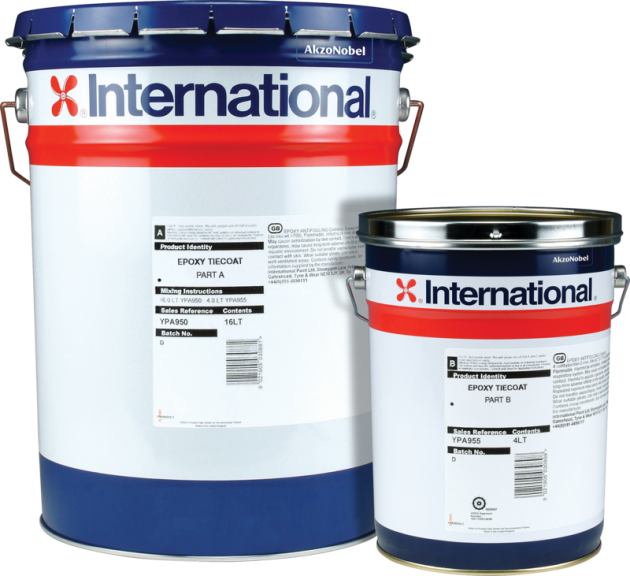International Epoxy Tie Coat Tekne Boyası için Astar 20 Lt