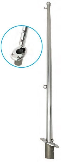 Bayrak Direği Pimli 75 cm