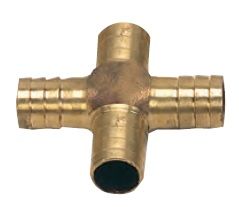 Dörtlü Hortum Eki Sarı 20 mm