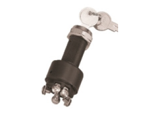 Kontak Marş Anahtarı, 12V/10A, Plastik