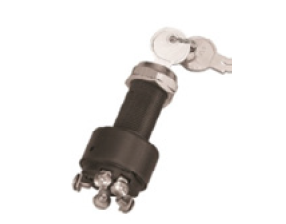 Kontak Marş Anahtarı, 12V/10A, Plastik