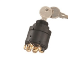 Kontak Marş Anahtarı, 12V/10A, Plastik