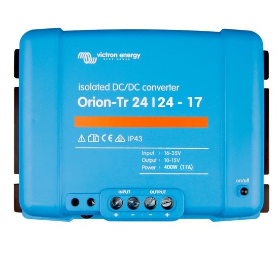 Victron Enerji Orion-Tr DC-DC İzolasyonlu Konvertör 24/24-17A (400W)