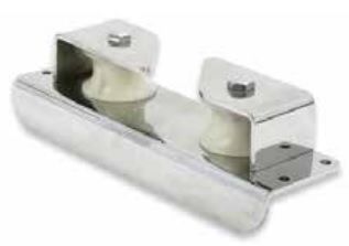 Makaralı Kurtağzı Kenarlı Çift cr-ni 70x200mm
