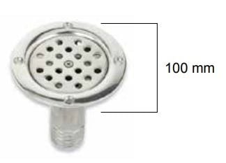 Güverte Taban Süzgeci Ø32mm cr-ni