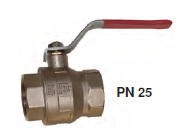 Küresel Vana 1.1/4'' Krome