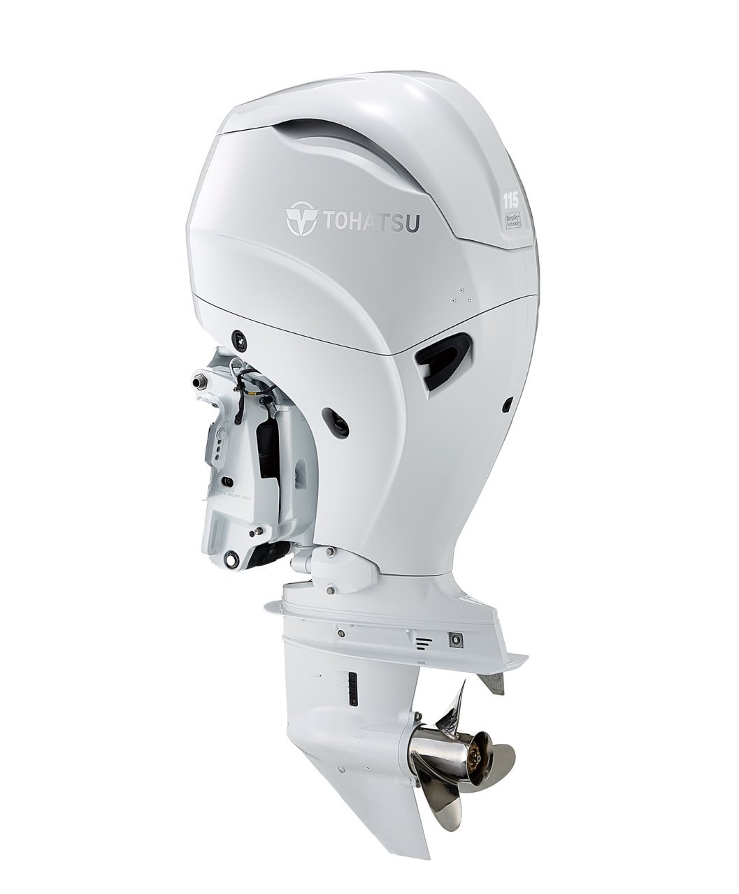 Tohatsu 115 Hp Deniz Motoru Uzun Şaft Marşlı Trimli X Long Beyaz