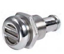Hava Firarı Düz 5/8” Krom