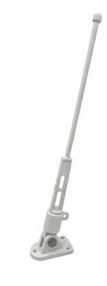 IŞIKSIZ BAYRAK DİREĞİ KATLANIR PLASTİK  38,5cm