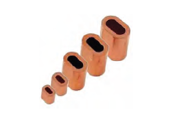 10 mm Halat Yüzüğü Bakır