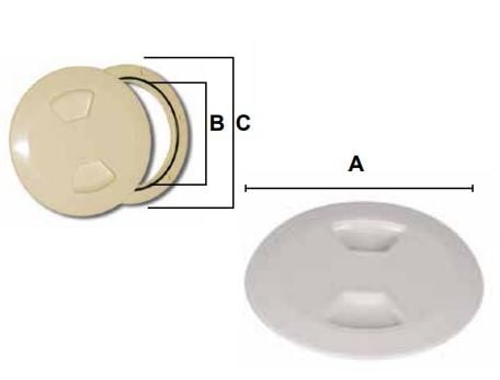 Kontrol Kapağı 210mm