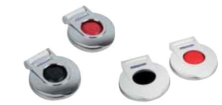 Irgat Ayak Butonu Up-Down Beyaz Çift 316 Krom