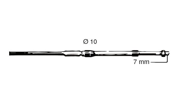 Ultraflex Ağır Hizmet Kumanda Teli 08 mt 26 Feet