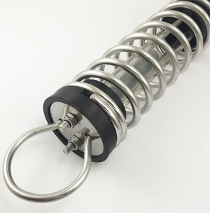 Halat Esnetme Yayı Krom  70x400 mm Takviyeli