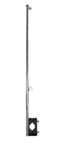 Bayrak Direği Krom Vardavela Montaj Boy: 50 cm