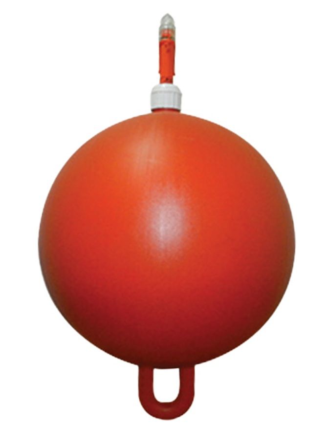 Işıklı Yuvarlak Şamandıra 45 cm