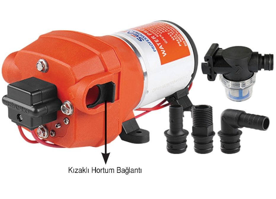 Seaflo Hidrofor 12.5 lt/dk 24V 35psi