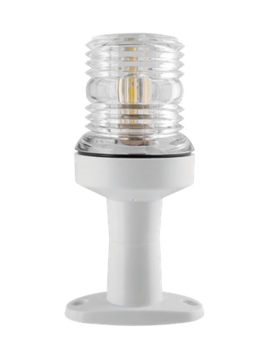 Tepe Lambası Beyaz Ayaklı Kırmızı Led 12V