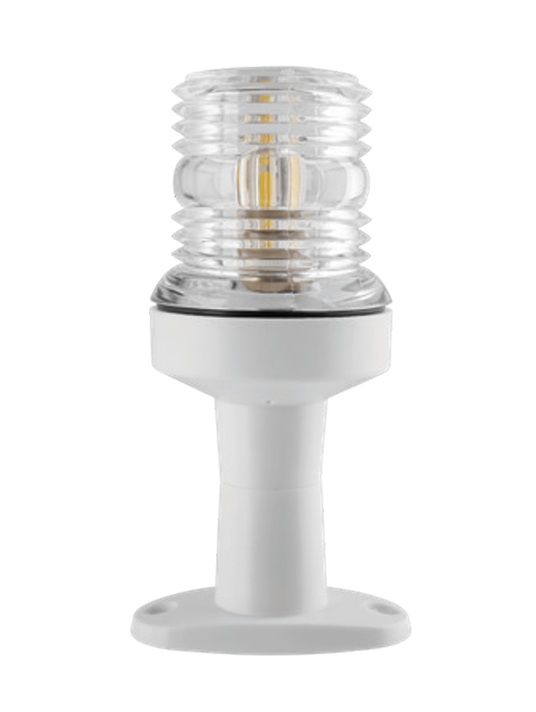 Tepe Lambası Beyaz Ayaklı Kırmızı Led 12V