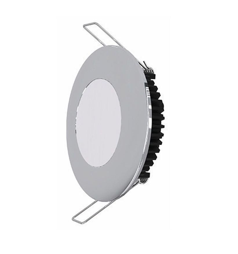 Spot Lamba Yaylı Krom 70mm 12V