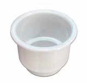 Bardaklık Gömme İç Çap 89mm Beyaz
