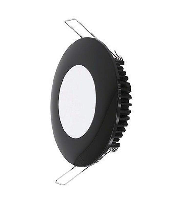 Spot Lamba Yaylı Siyah 105mm 12V
