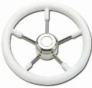 Savoretti T9W Plastik Kaplı Beyaz Dümen Simidi 35cm