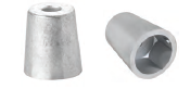 Pervane Tutyası Altı Köşe Vidalı 50 Mm Zn.