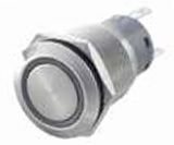 Buton Ø22mm Beyaz Led (On)-Off