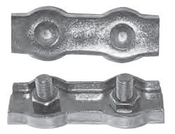 Çiftli Saç Klemens Krom 3 mm