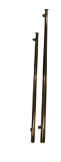BAYRAK DİREĞİ KONİK Ø25mm BOY:100cm cr-ni