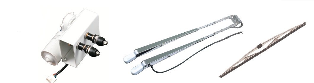 AĞIR HİZMET SİLECEK MOTORU 24 V KOL+SÜPÜRGE DAHİL