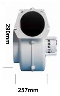Matromarine Salyangoz Blower Flanşlı 24V 550 m3