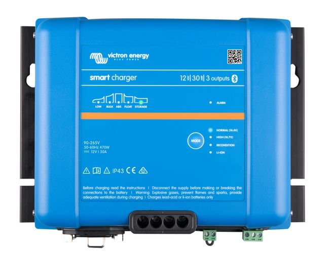 Victron Energy Phoenix Smart IP43 Charger 12/30 (3) 120/240V