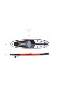 Seaflo Sup Board 305X75X15 Cm Turuncu Kano Full Paket