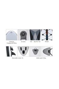 Seaflo Sup Board 305X75X15 Cm Turuncu Kano Full Paket