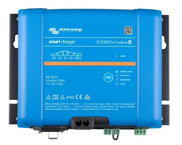 Victron Energy Phoenix Smart IP43 Charger 12/50 (1+1) 120/240V