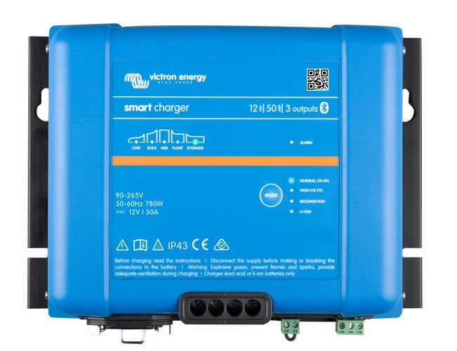 Victron Energy Phoenix Smart IP43 Charger 12/50 (3) 120/240V