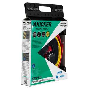 Marine 8AWG Amplifier Power Kit - Tinned OFC