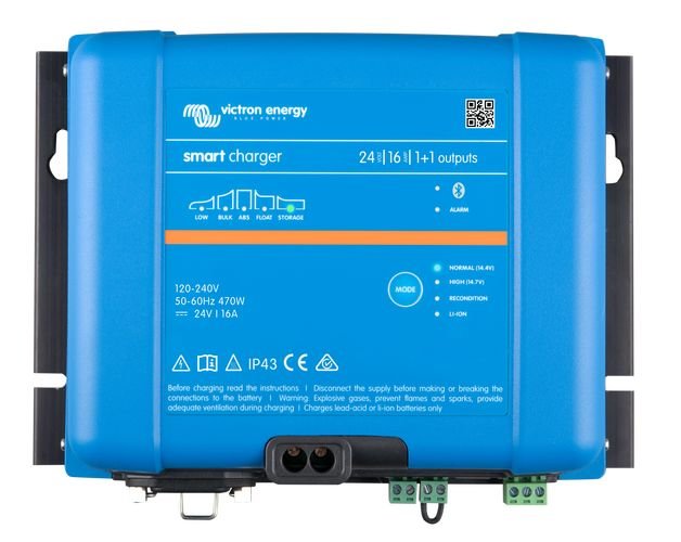 Victron Energy Phoenix Smart IP43 Charger 24/25 (1+1)  120/240V