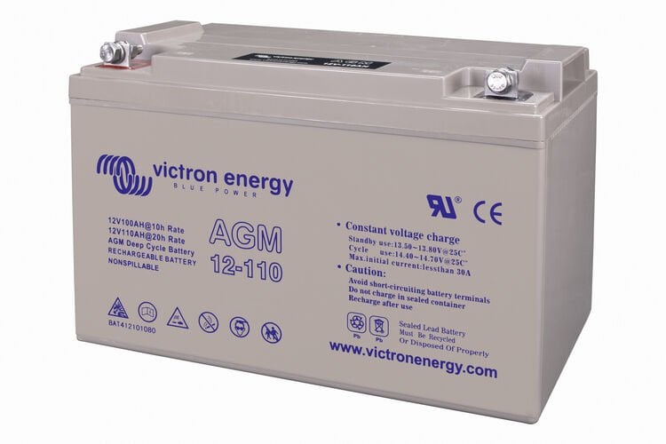 12V/110Ah AGM Deep Cycle Batt. (M8)-AKÜ