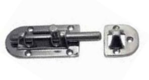 Kapı Sürgüsü Cr-Ni 90mm