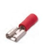 Dişi Faston Uç 0.5 - 1.5 mm2  6.35 mm