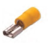 Dişi Faston Uç 4.0 - 6.0 mm2  6.35 mm