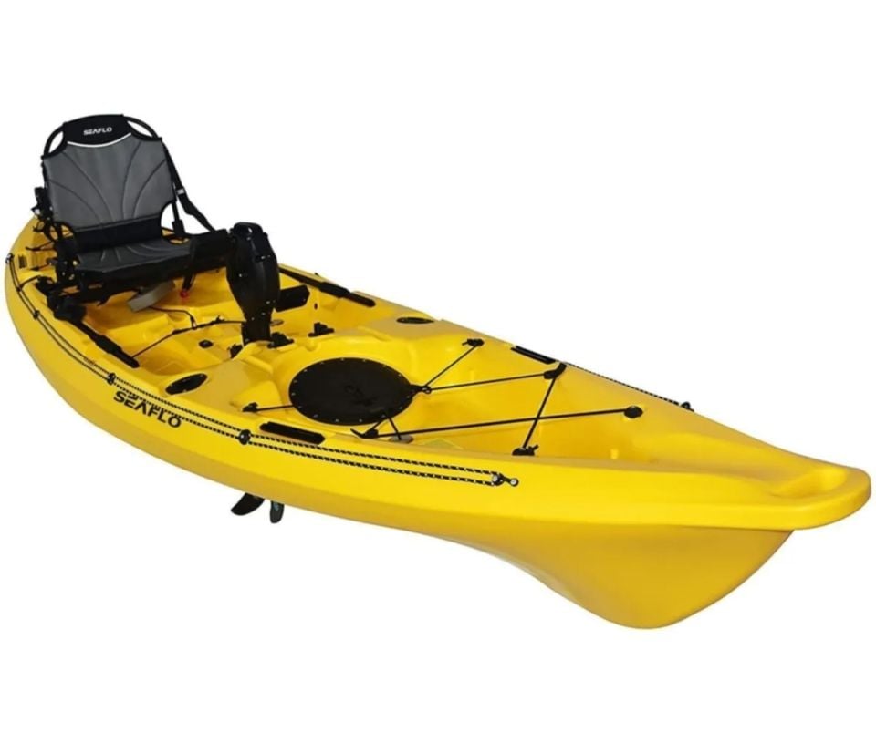 Seaflo Tek Kişilik Pedallı Kano Sarı