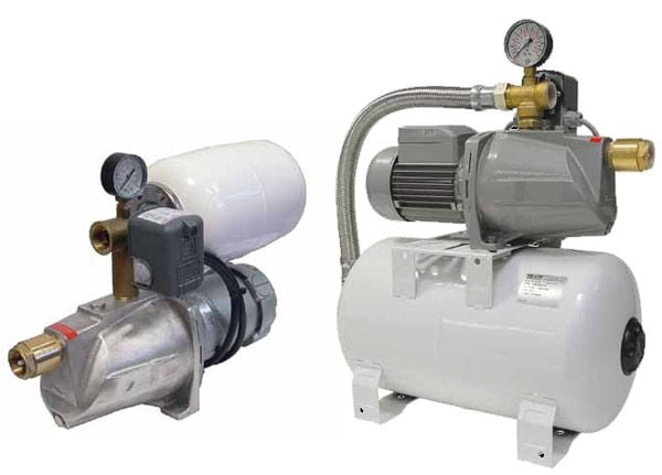 Hydro-AB Water Pressure System 20 Lt - 1,1 KW - 24Vdc