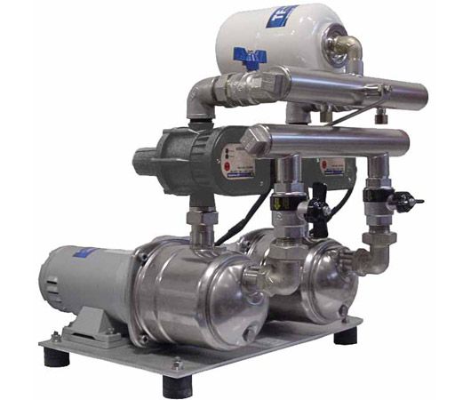 AX SET EC WATER PRESSURE SYSTEM 0,75 + 0,75 KW, 24VDC